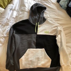urban outfitters color block sweatshirt hoodie